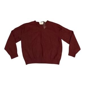 Weatherproof Merino Wool Sweater XL Women Maroon